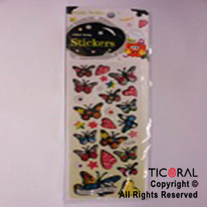 STICKER ESTRELLAS/MARIPOSAS HS5432-4 x 12